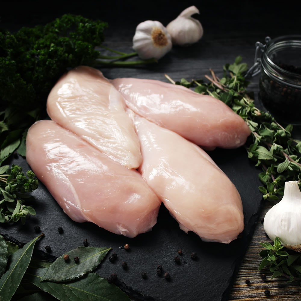 Herb Fed Chicken Breast 4/pack