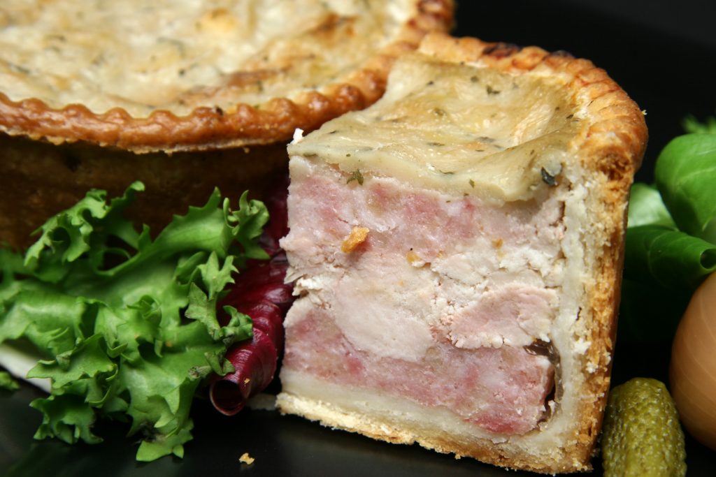 Pork Chicken and Stuffing Pie